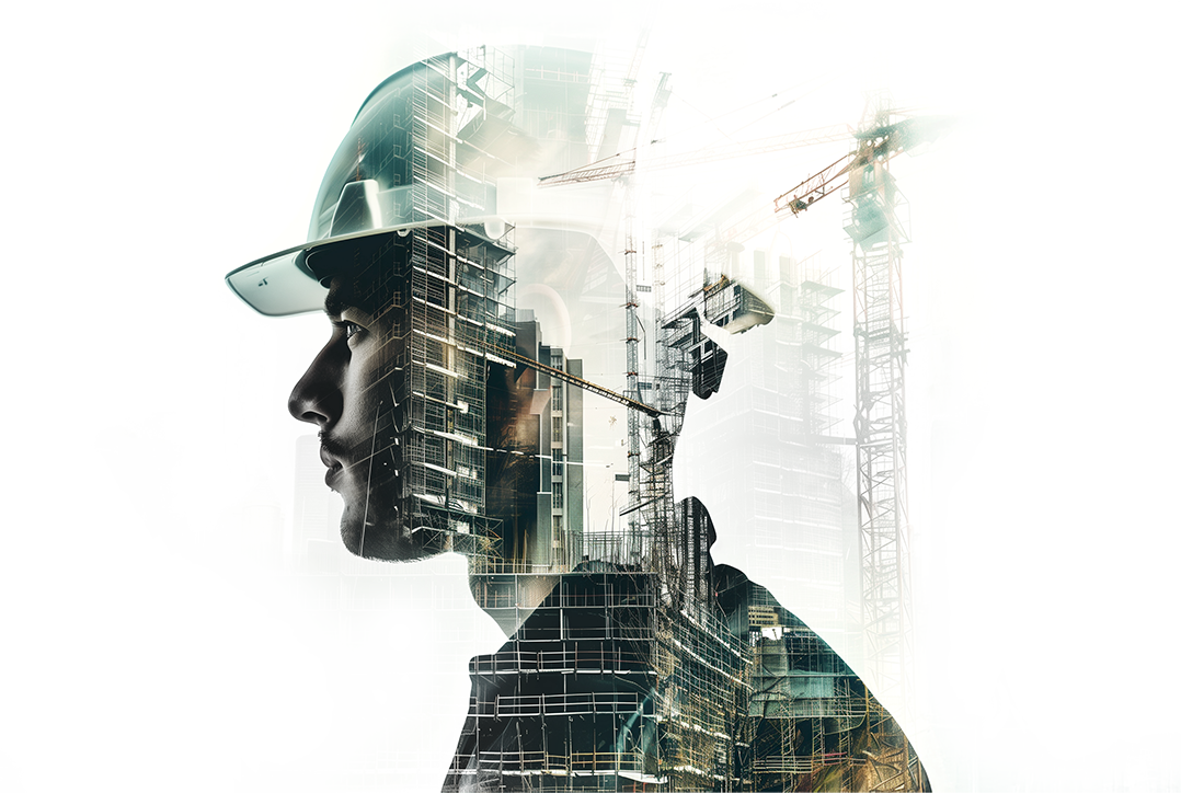 Profesional en obra con soluciones Oppem